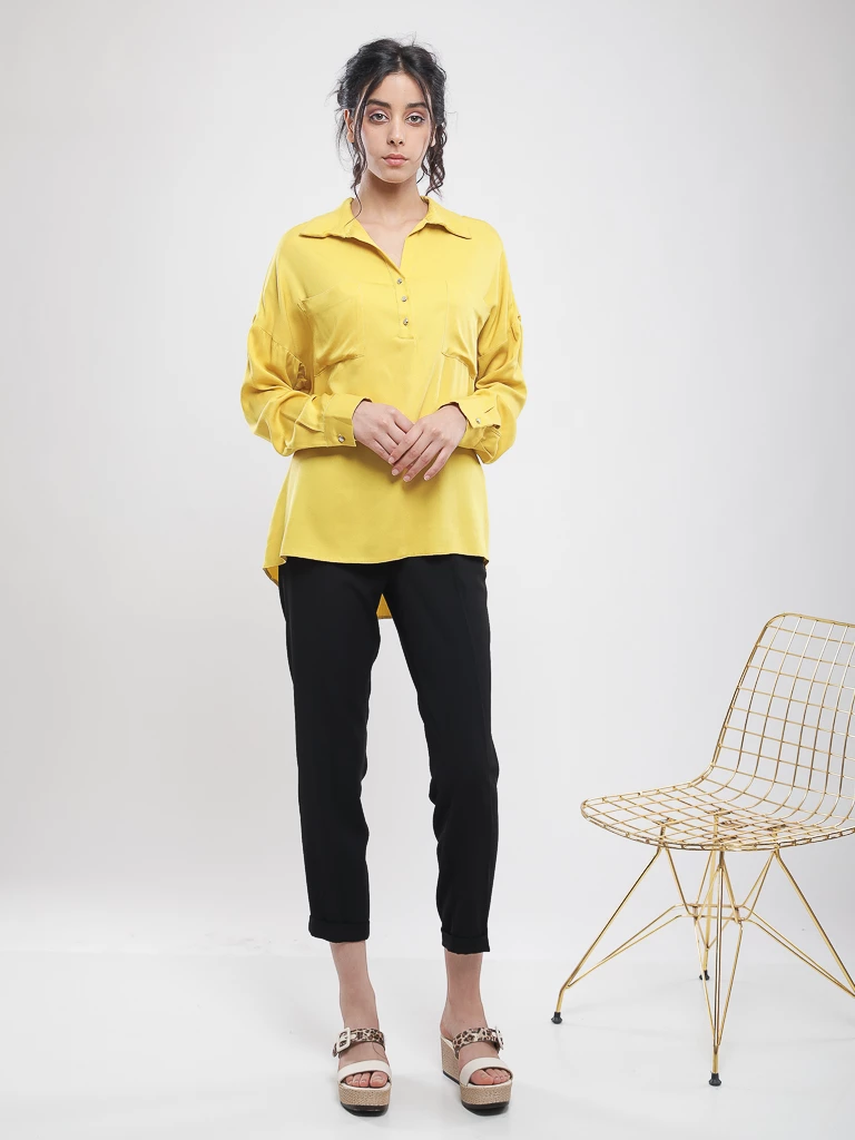 Pantalon droit 7/8